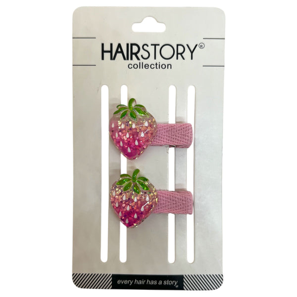 HAIRSTORY Strawberry Charm Pin Curl (001-S)