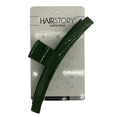 HAIRSTORY Matcha T-shape Design Hair Claw Clamp - 13cm Hanger