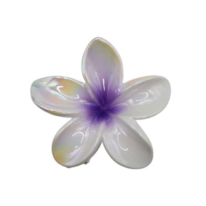 HAIRSTORY Plumeria Flower Hair Claw Clip Clamp