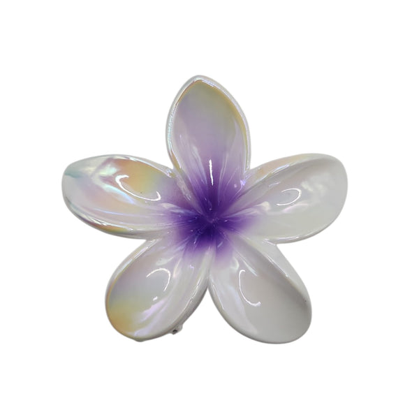 HAIRSTORY Plumeria Flower Hair Claw Clip Clamp