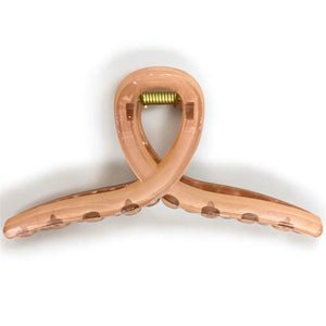 HAIRSTORY D832 SHIMMER Classic Knot Hair Claw Clamp Clip