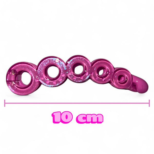 HAIR B114 Shimmer Basic Round Holes Banana Clamp ClipSTORY