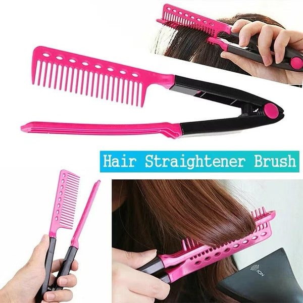 HAIRSTORY D6028 CURLING/STRAIGHT STYLING COMB RANDOM COLOR