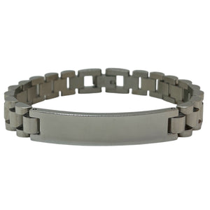 HAIRSTORY Men’s Stainless Silver Bracelet