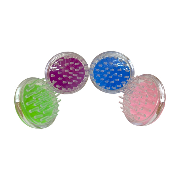 HAIRSTORY #6058 Deep Cleaning Scalp Massager/Comb Silicone Random Color
