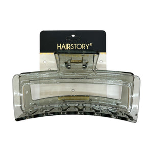 HAIRSTORY Crystal Jumbo Rectangular Hair Claw Clamp