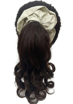 HAIRSTORY #6039 Leatherette Scrunchies