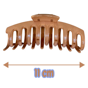 HAIRSTORY D651-D504 Shimmer Jumbo Big Claw Hair Clamp Clip