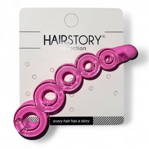 HAIR B114 Shimmer Basic Round Holes Banana Clamp ClipSTORY