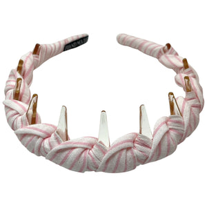 HAIRSTORY Stripe Wrapped Headband