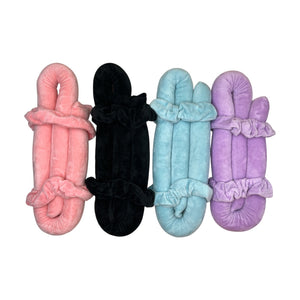 HAIRSTORY #5005 Heatless Lazy Curling Rod Headband W/Bands Random Color