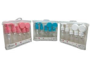 HAIRSTORY 6016 7Pcs/Set Travel Kit Random Color