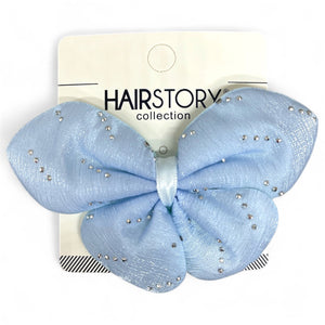 HAIRSTORY Shimmered Chiffon Butterfly Pin Curl (002-SCB)