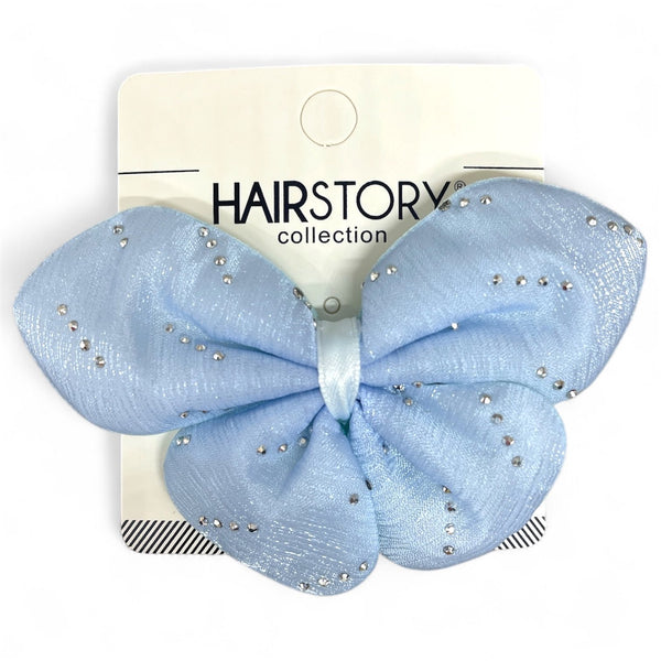 HAIRSTORY Shimmered Chiffon Butterfly Pin Curl (002-SCB)