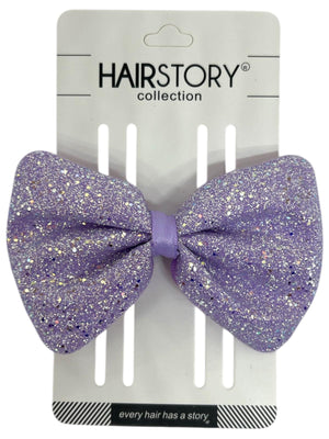 HAIRSTORY Sparkly Ribbon Pin Curl (002-SR)