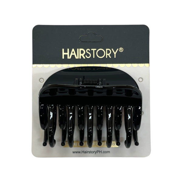 HAIRSTORY D894 Glossy Wide Hair Claw