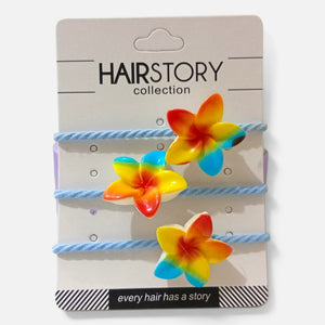 HAIRSTORY Tropical Flower Hair Tie