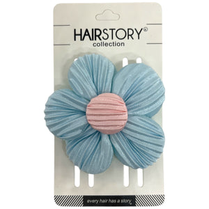 HAIRSTORY Pleated Flower Pin Curl (002-PF)