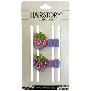 HAIRSTORY Strawberry Charm Pin Curl (001-S)