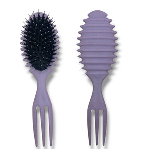 HAIRSTORY #9040 Defining Styling Brush Double Edges Oval Random Color