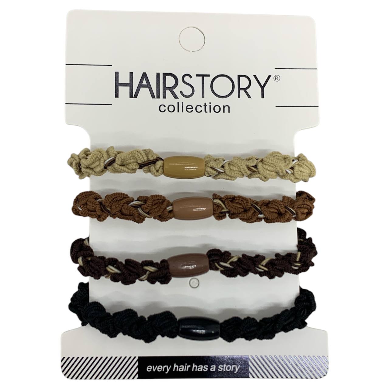 HAIRSTORY Dreadlock Braided Hair Tie Ponytail (2418)