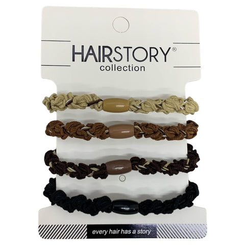 HAIRSTORY Dreadlock Braided Hair Tie Ponytail (2418)