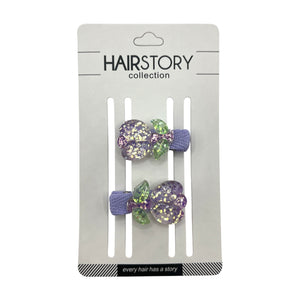 HAIRSTORY Glittered Tulips Pin Curl (001-GT)