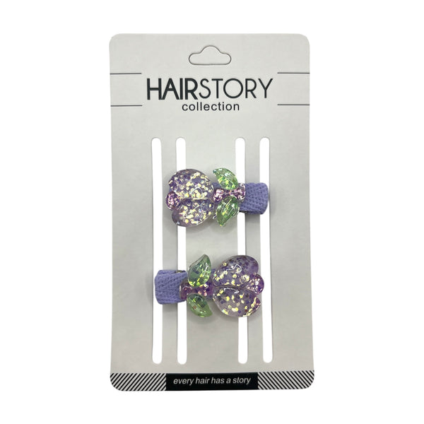 HAIRSTORY Glittered Tulips Pin Curl (001-GT)