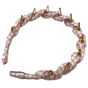 HAIRSTORY Cherry Wrapped Headband