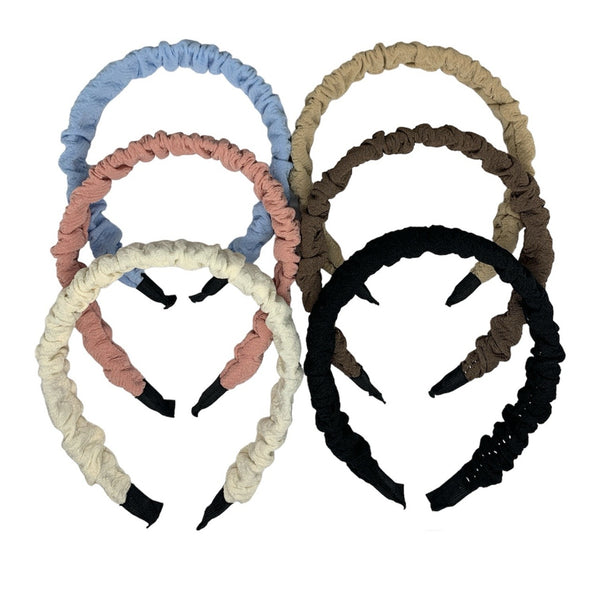 HAIRSTORY Crumpled Headband-#9B