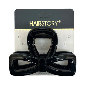 HAIRSTORY D903 Glossy Bow Hair Claw