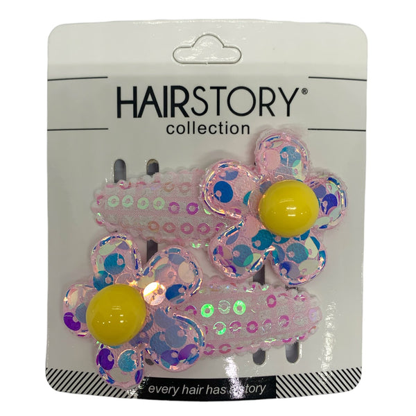 HAIRSTORY Cute Colored Snap Clip (#25)