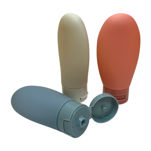 HAIRSTORY Squeezable Travel Bottle 50ml 3Pcs/Set Random Color