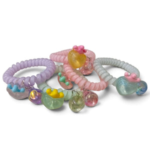 HAIRSTORY #23 Telephone Wire Spiral Coil Pony Hair Tie
