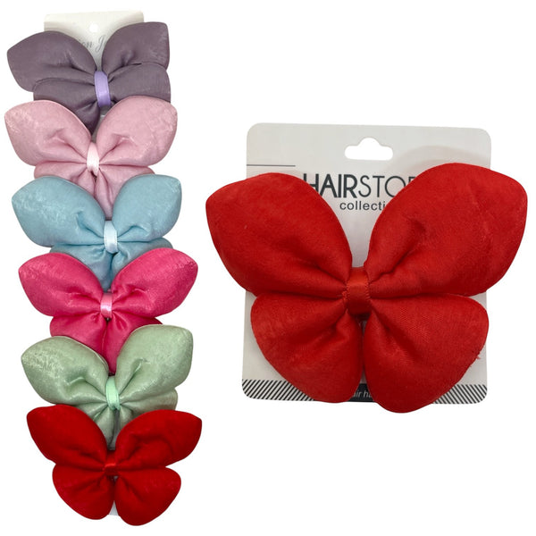 HAIRSTORY BHO00131 Cute Butterfly Satin