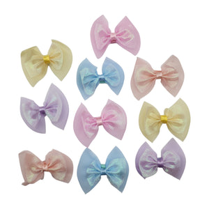 HAIRSTORY Metallic Ribbon Pin Curl (001-MR)