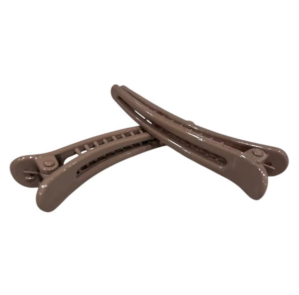 HAIRSTORY C072-S/C073-L Muted Duckbill Salon Parlor Sectioning Hair Clip