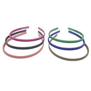 HAIRSTORY Sorbet Colored Plain Thin Headband - T002