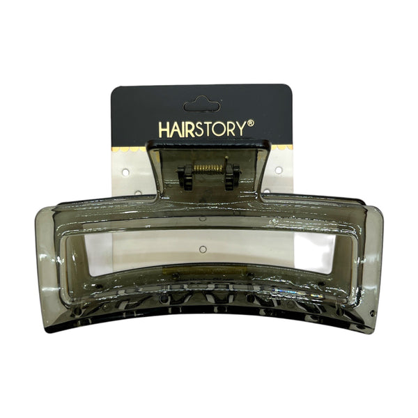 HAIRSTORY Crystal Jumbo Rectangular Hair Claw Clamp