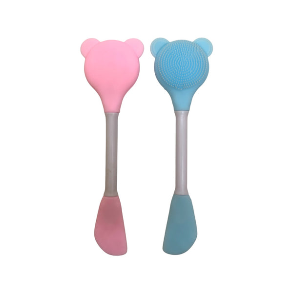 HAIRSTORY SD8040 Double Head Silicone Facial Cleansing & Mask Brush