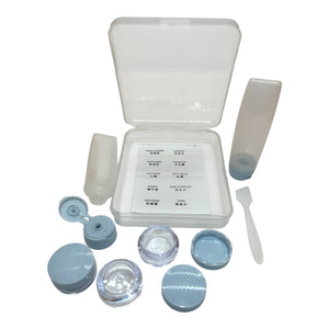 HAIRSTORY 6012 6in1 Travel Kit W/Hard Case Random Color