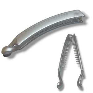 HAIRSTORY CHROME Plain Banana Clamp Clip