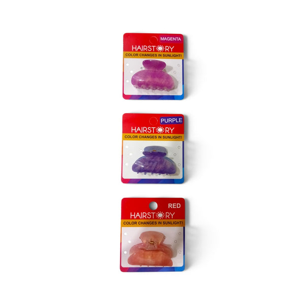HAIRSTORY CCAH-004 Acrylic Arc HairClamp 5cm