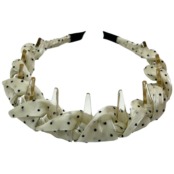 HAIRSTORY Polka Dot Headband
