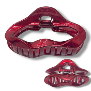 HAIRSTORY D829 CHROME Cloud Hair Claw Clip