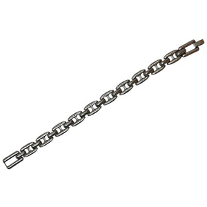 HAIRSTORY Men’s Silver Stainless Chain Bracelet