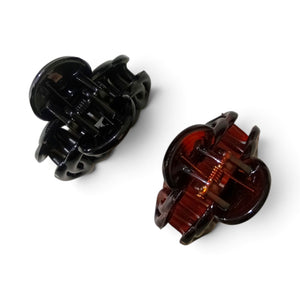 HAIRSTORY Black and Brown Collection Tiny Clamp