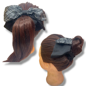 HAIRSTORY 6040 Bow Knot Scrunchies Retro
