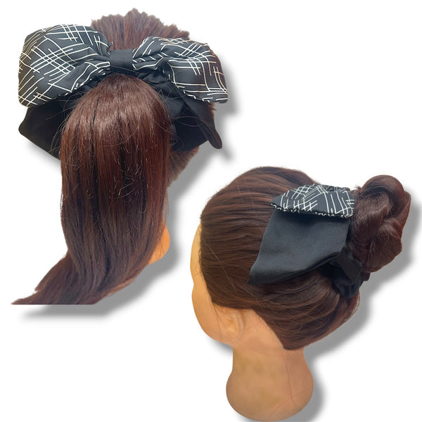 HAIRSTORY 6040 Bow Knot Scrunchies Retro