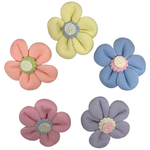 HAIRSTORY Textured Woven Flower Pin Curl (002-TWF)